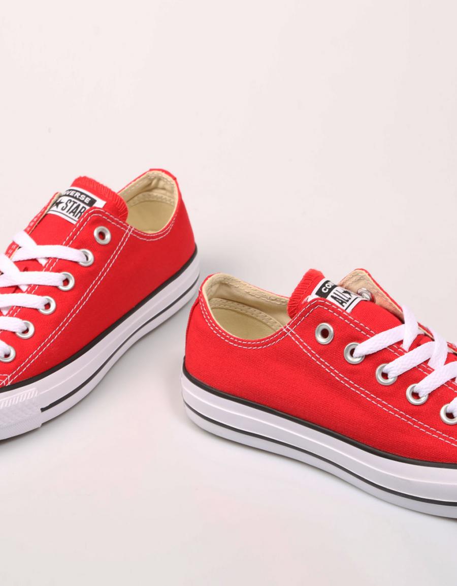 Baskets CONVERSE tout en rouge