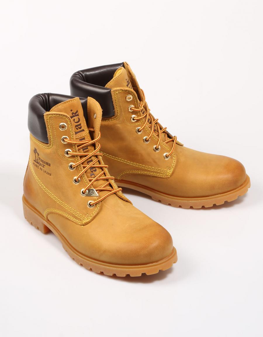 BOTINES PANAMA JACK PANAMA en color Cuero