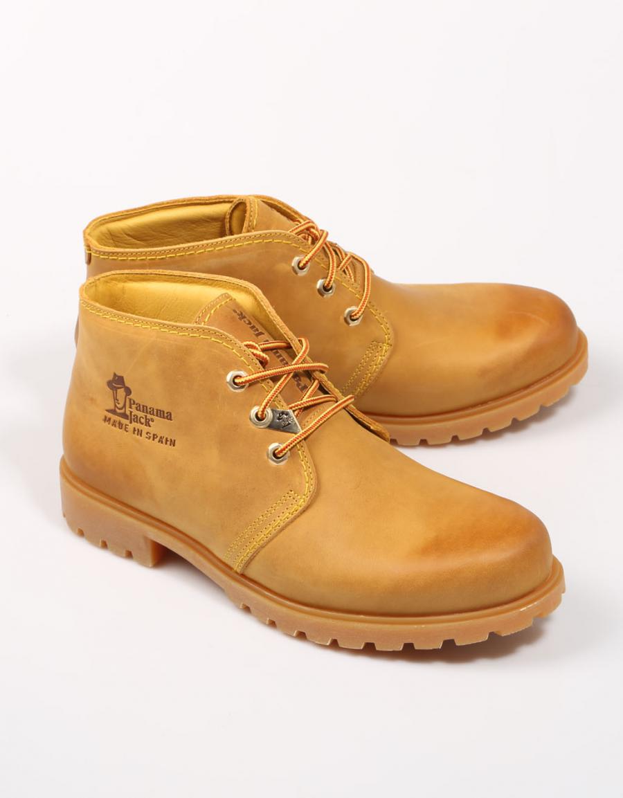 BOTINES PANAMA JACK BOTA en color Cuero