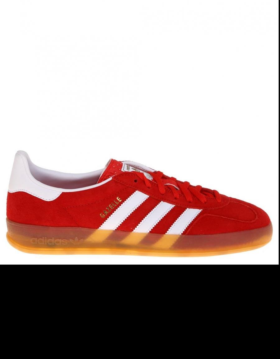Zapatillas Adidas Gazelle Indoor Rojas Lona