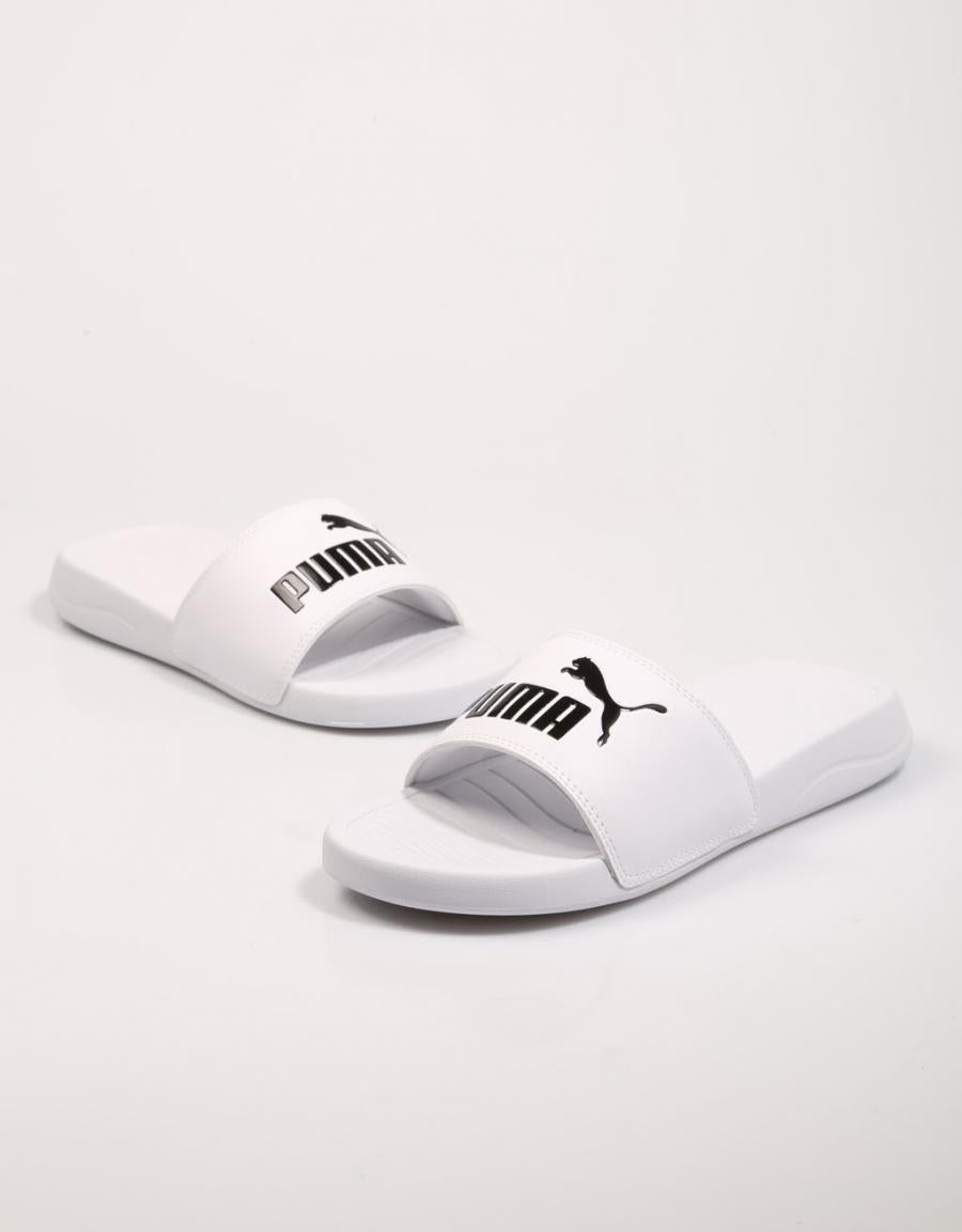 CHANCLAS PUMA POPCAT 20 en color Blanco