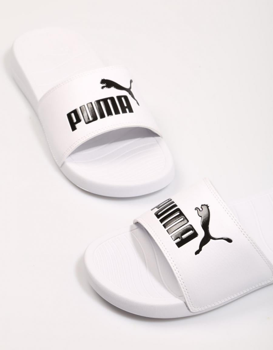 CHANCLAS PUMA POPCAT 20 en color Blanco