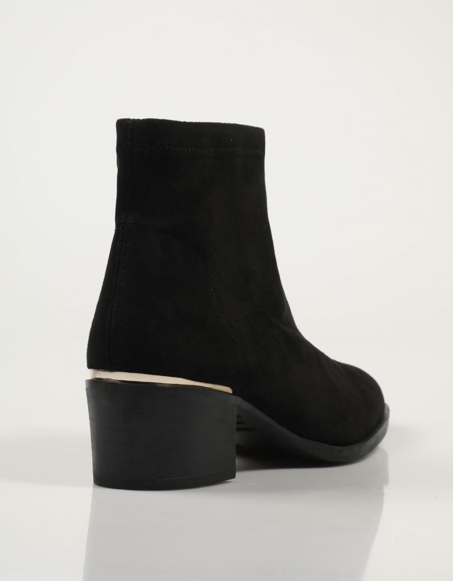 BOTINES MISS ELASTIC 77410 en color Negro
