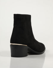 BOTINES MISS ELASTIC 77410 en color Negro