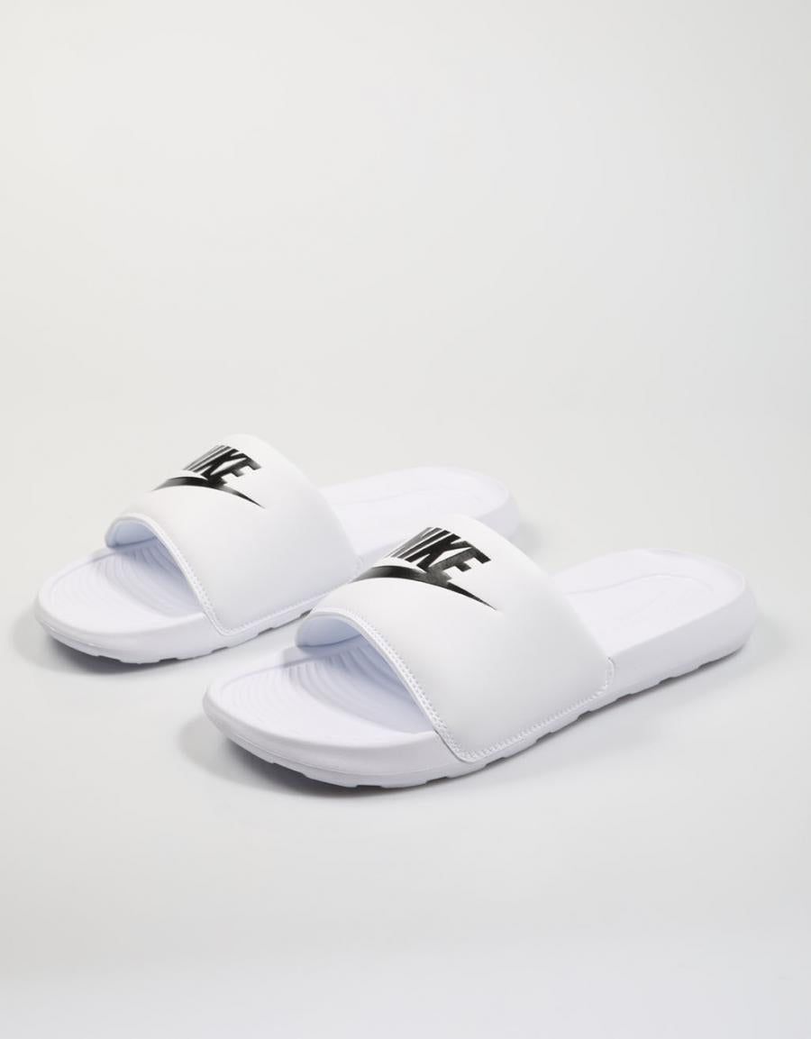 CHANCLAS NIKE VICTORI en color Blanco