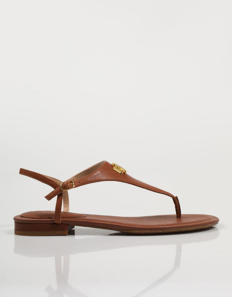 SANDALIAS POLO RALPH LAUREN ELLINGTON en color Cuero