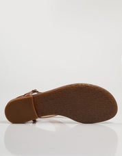 SANDALIAS POLO RALPH LAUREN ELLINGTON en color Cuero
