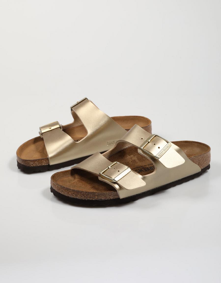 SANDALIAS BIRKENSTOCK ARIZONA en color Oro