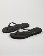 CHANCLAS HAVAIANAS SLIM en color Negro