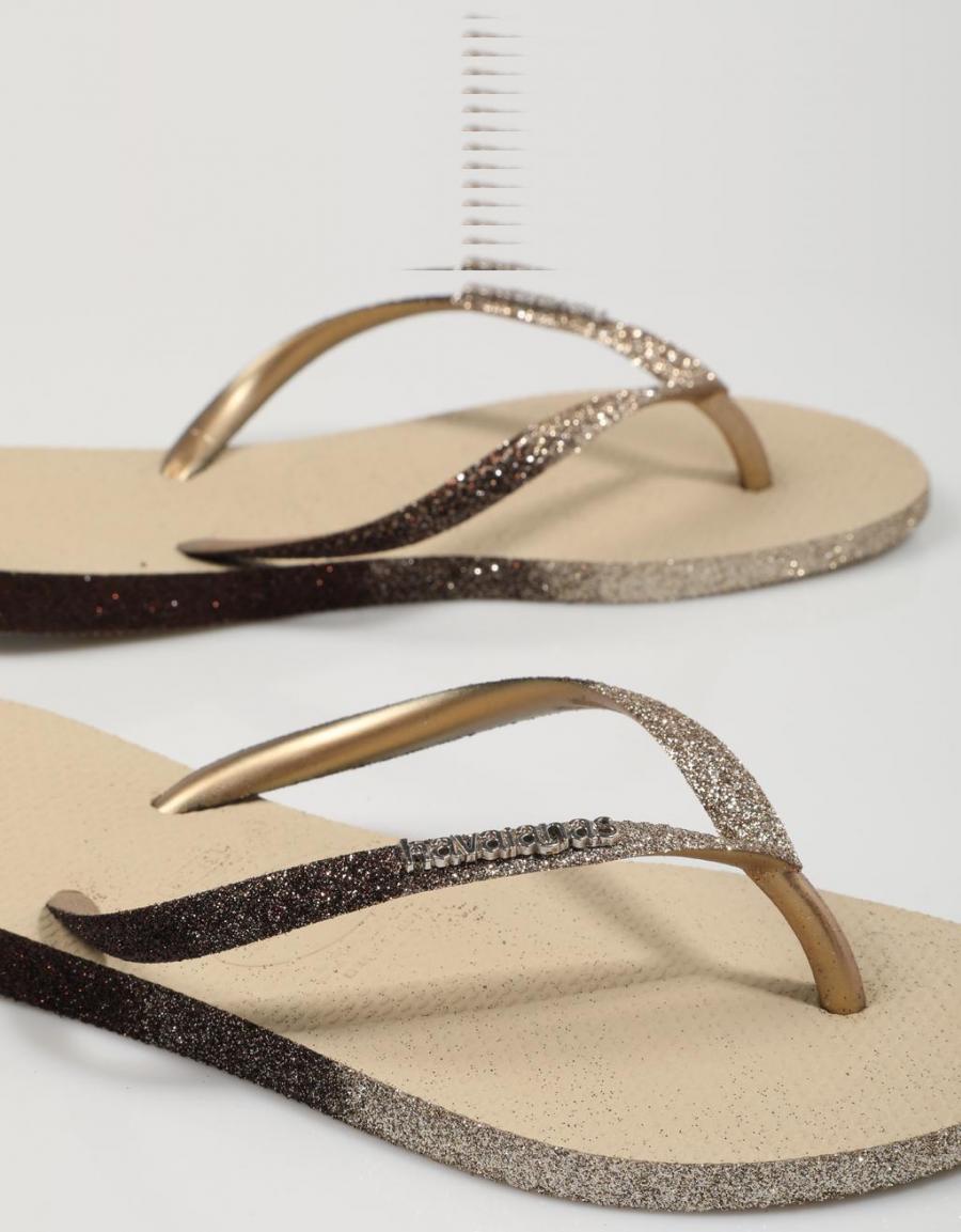 CHANCLAS HAVAIANAS SLIM SPARKLE II en color Rosa