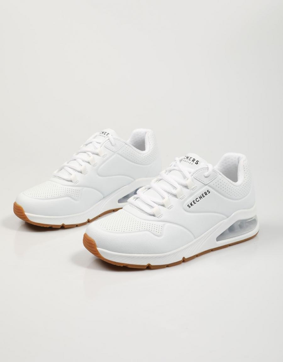 ZAPATILLAS SKECHERS UNO en color Blanco