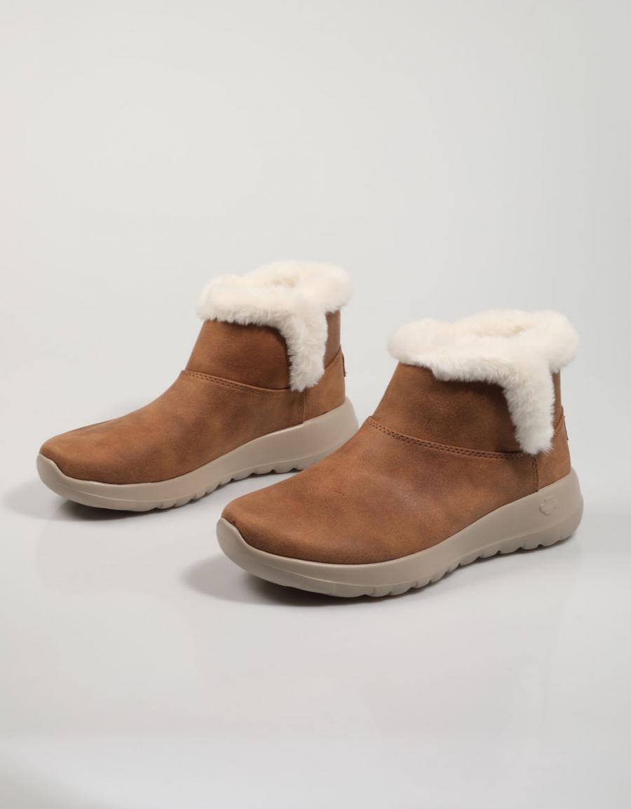BOTINES SKECHERS ON en color Marron