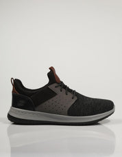 ZAPATOS SPORT SKECHERS DELSON en color Negro
