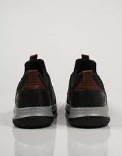 ZAPATOS SPORT SKECHERS DELSON en color Negro