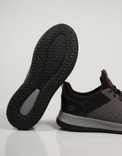 ZAPATOS SPORT SKECHERS DELSON en color Negro