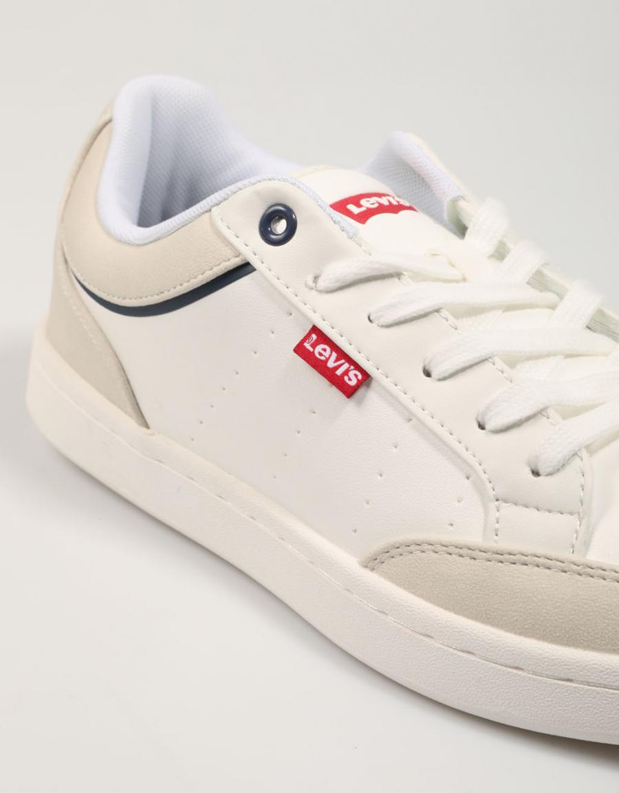 ZAPATOS SPORT LEVIS BILLY en color Blanco