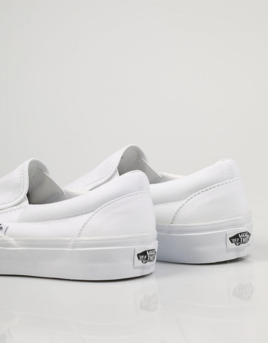 ZAPATILLAS VANS SLIP ON en color Blanco