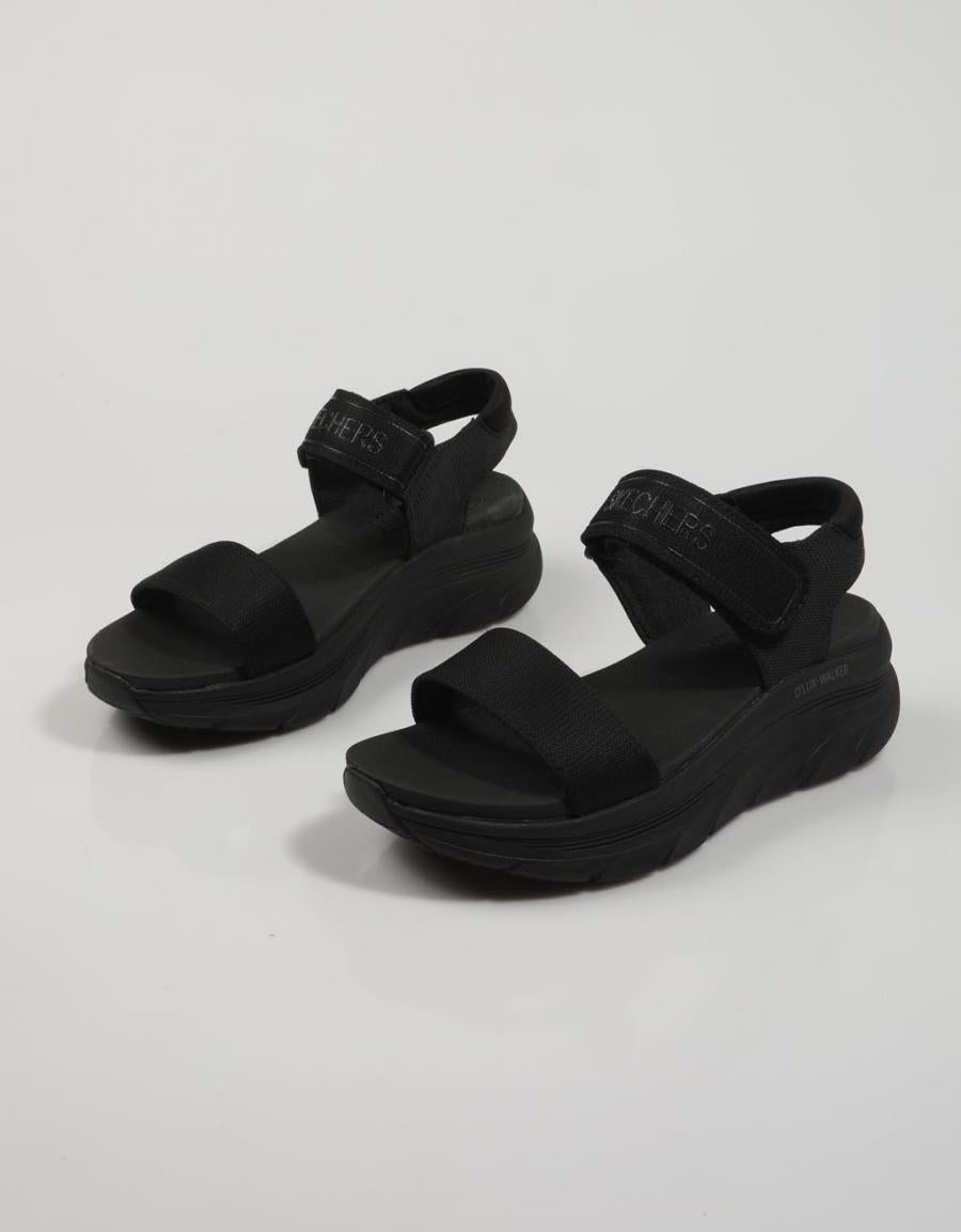 SANDALIAS SKECHERS 119226 en color Negro
