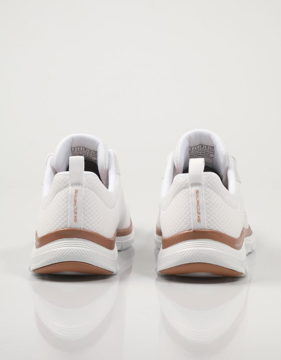 ZAPATILLAS SKECHERS 149303  FLEX APPEAL 4.0 - BRILL en color Blanco