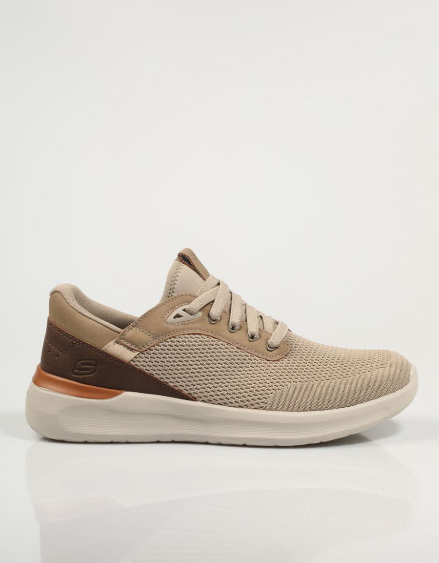 ZAPATOS SPORT SKECHERS 210406  LATTIMORE en color Beige
