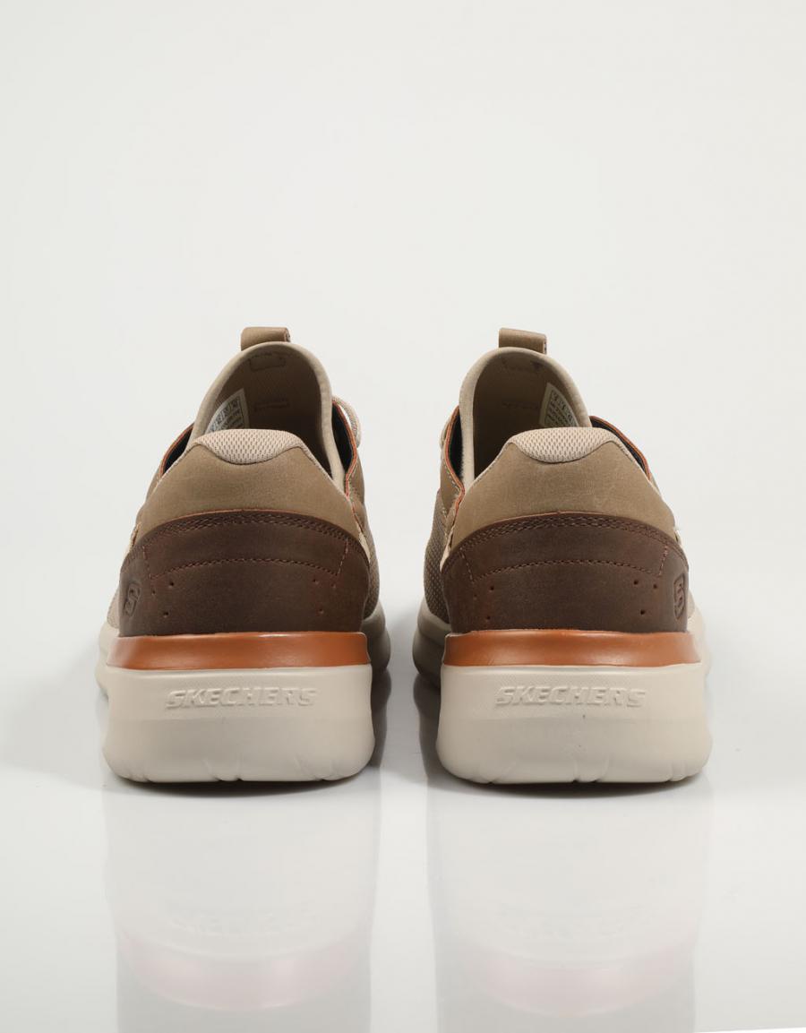 ZAPATOS SPORT SKECHERS 210406  LATTIMORE en color Beige