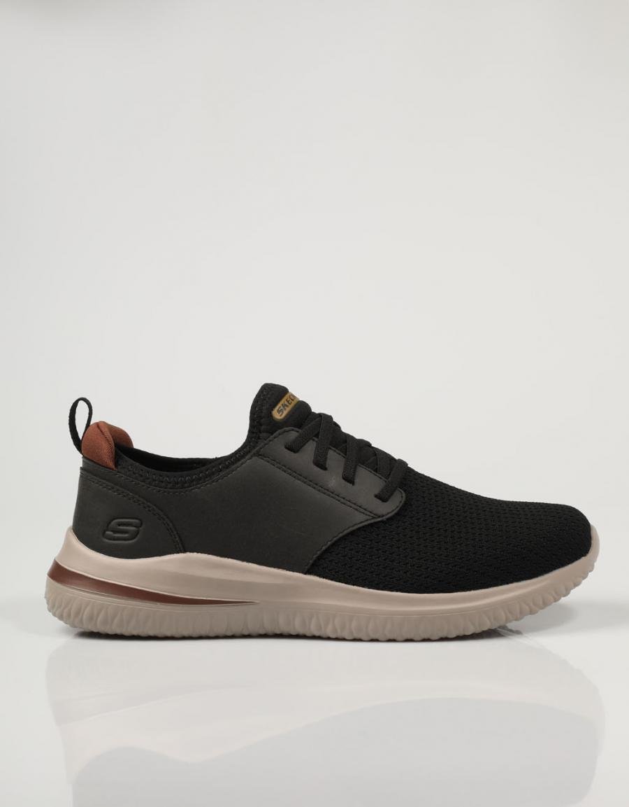 ZAPATOS SPORT SKECHERS 210239 en color Negro