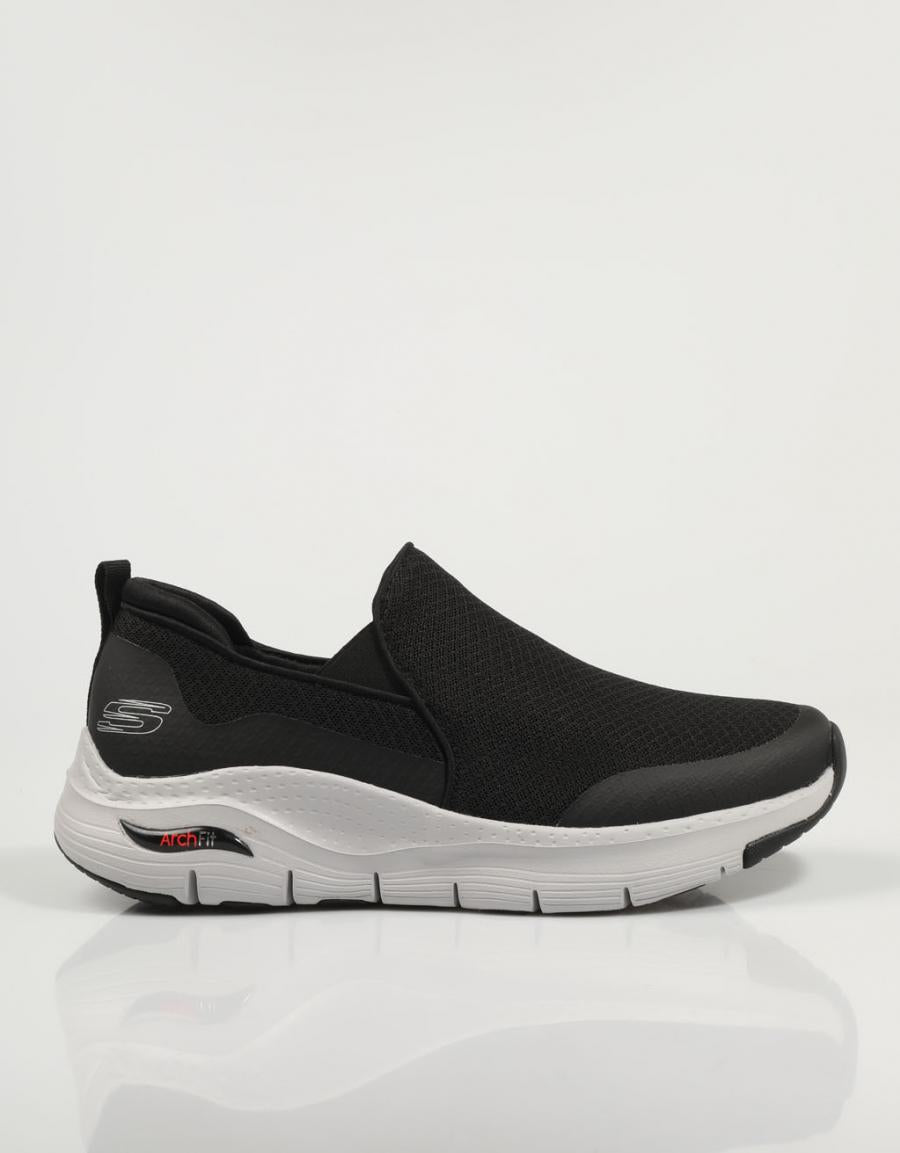 MOCASINES SKECHERS 232043 en color Negro