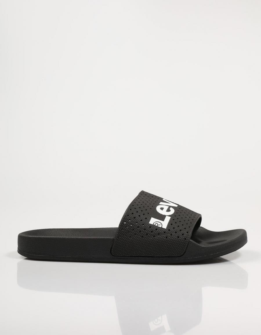 CHANCLAS LEVIS JUNE PERF en color Negro