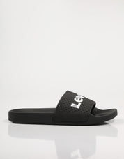 CHANCLAS LEVIS JUNE PERF en color Negro