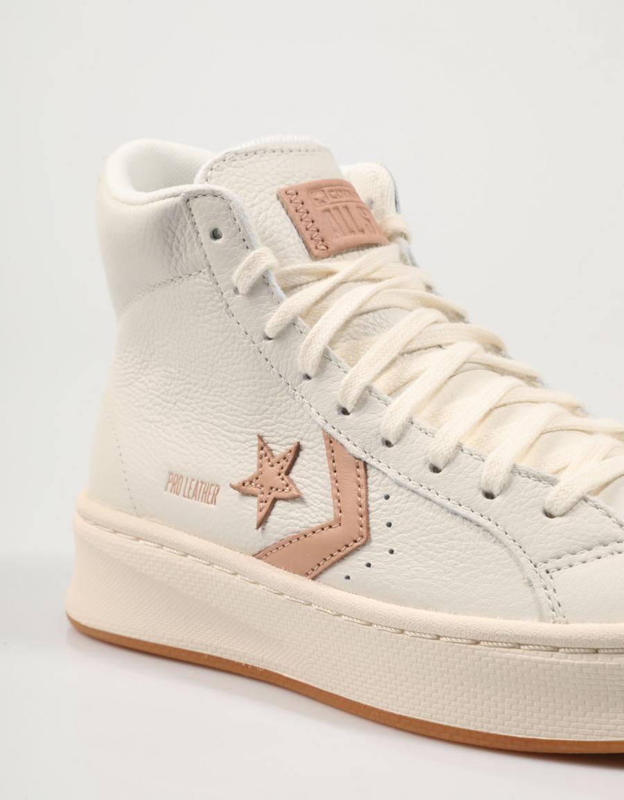 ZAPATILLAS CONVERSE PRO LEATHER LIFT NEUTRAL CRAFTED en color Blanco