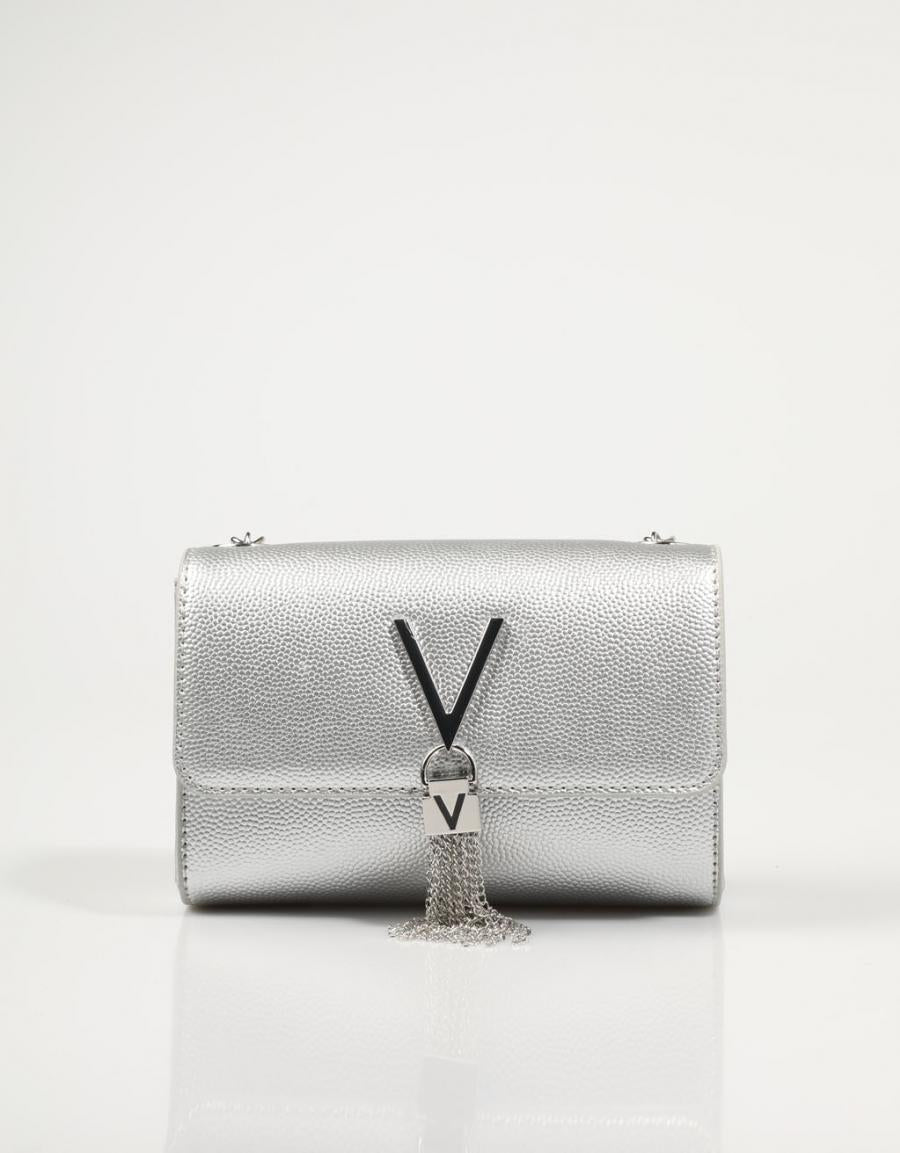 BOLSO VALENTINO BORSA DONNA DIVINA en color Plata