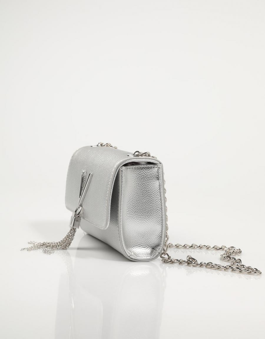 BOLSO VALENTINO BORSA DONNA DIVINA en color Plata
