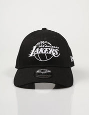 GORRA NEW ERA 9FORTY NBA LOS ANGELES LAKERS en color Negro