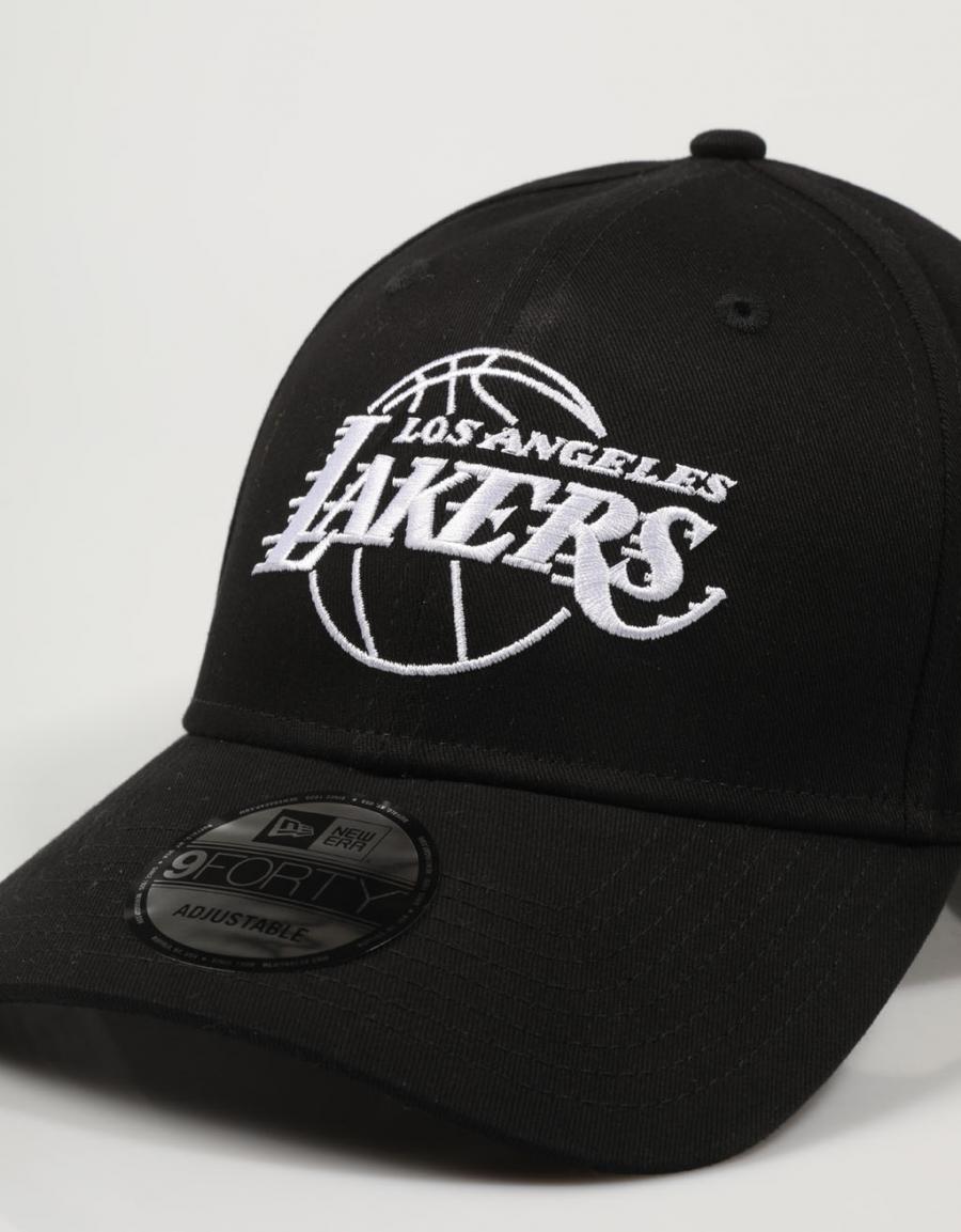 GORRA NEW ERA 9FORTY NBA LOS ANGELES LAKERS en color Negro