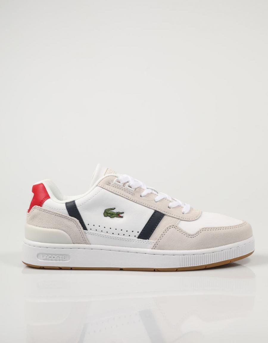 ZAPATILLAS LACOSTE T-CLIP 0120 2  SMA 40SMA0048 en color Blanco