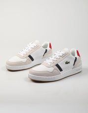 ZAPATILLAS LACOSTE T-CLIP 0120 2  SMA 40SMA0048 en color Blanco