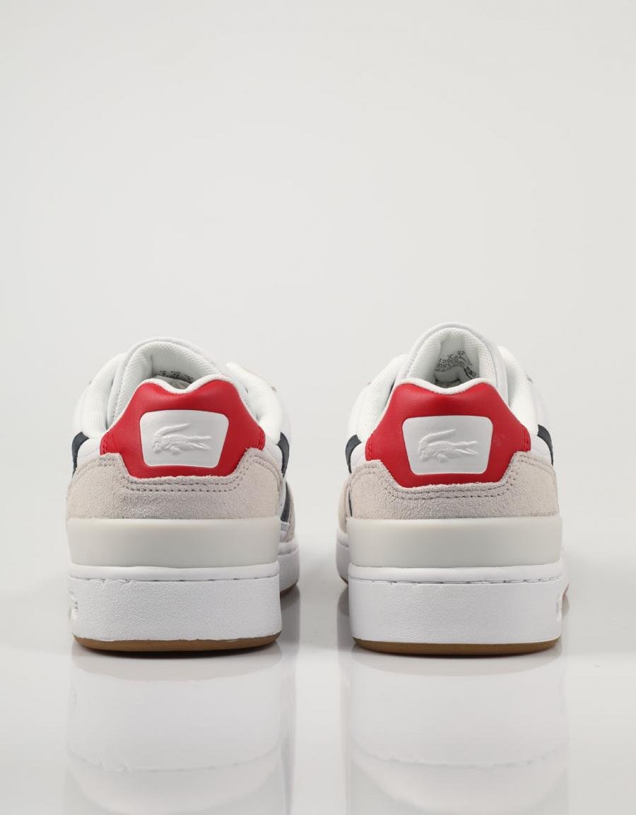 ZAPATILLAS LACOSTE T-CLIP 0120 2  SMA 40SMA0048 en color Blanco