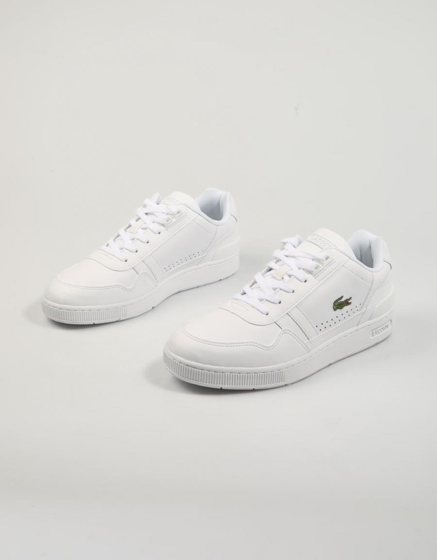 ZAPATILLAS LACOSTE T-CLIP 0722 1 SMA 43SMA0023 en color Blanco