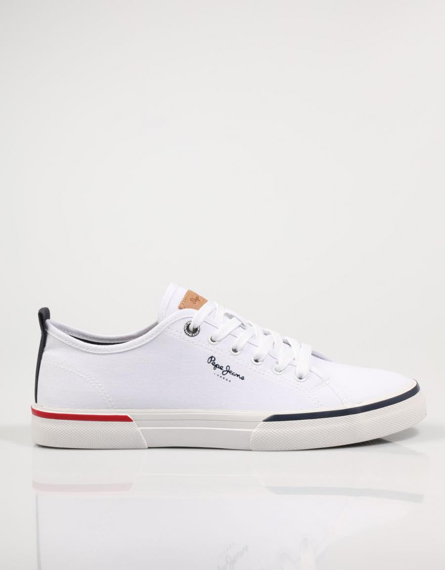 ZAPATILLAS PEPE JEANS KENTON en color Blanco