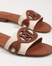 SANDALIAS POLO RALPH LAUREN ALEGRA en color Beige