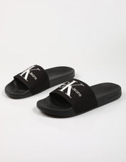 CHANCLAS CALVIN KLEIN SLIDE en color Negro