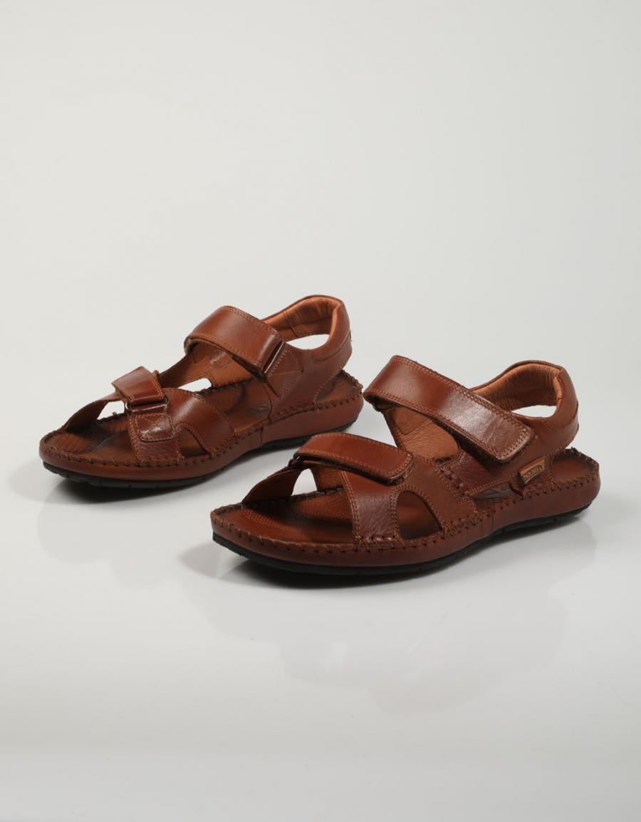 SANDALIAS PIKOLINOS TARIFA 06J 5818 en color Cuero