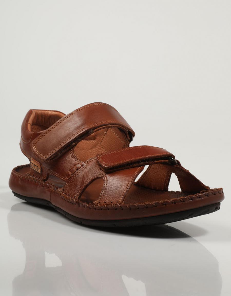 SANDALIAS PIKOLINOS TARIFA 06J 5818 en color Cuero
