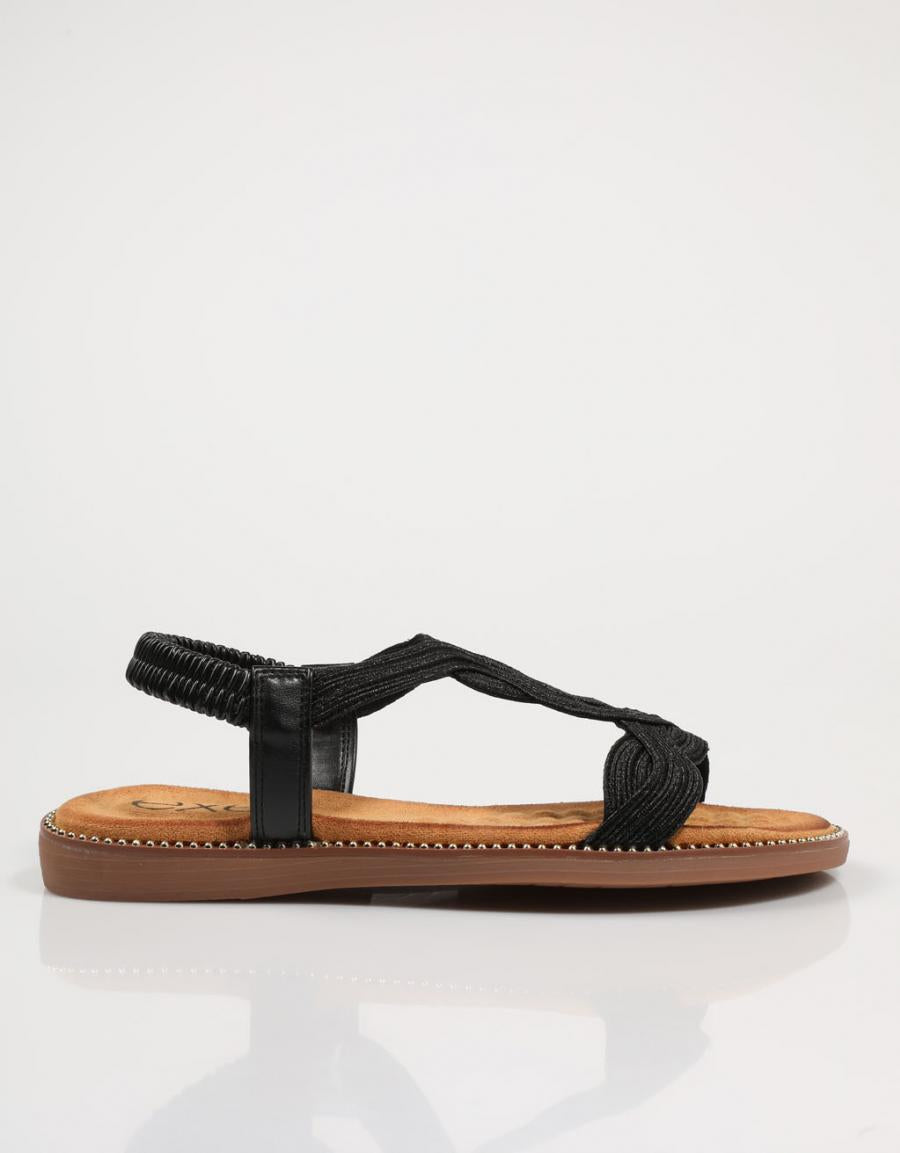 SANDALIAS EXE ZF1982 F6 en color Negro