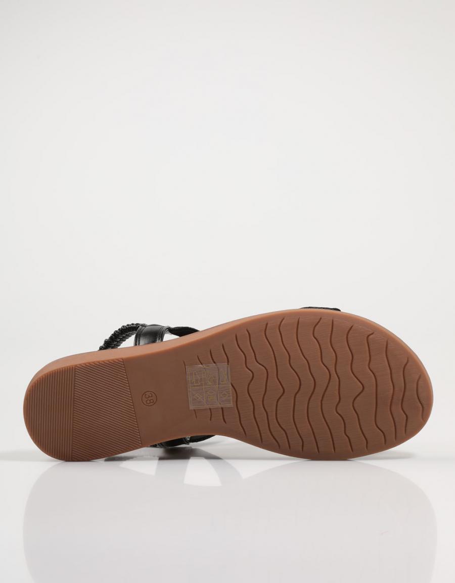 SANDALIAS EXE ZF1982 F6 en color Negro
