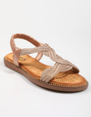 SANDALIAS EXE ZF1982 F6 en color Rosa