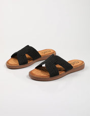 SANDALIAS EXE ZF1982 F5 en color Negro