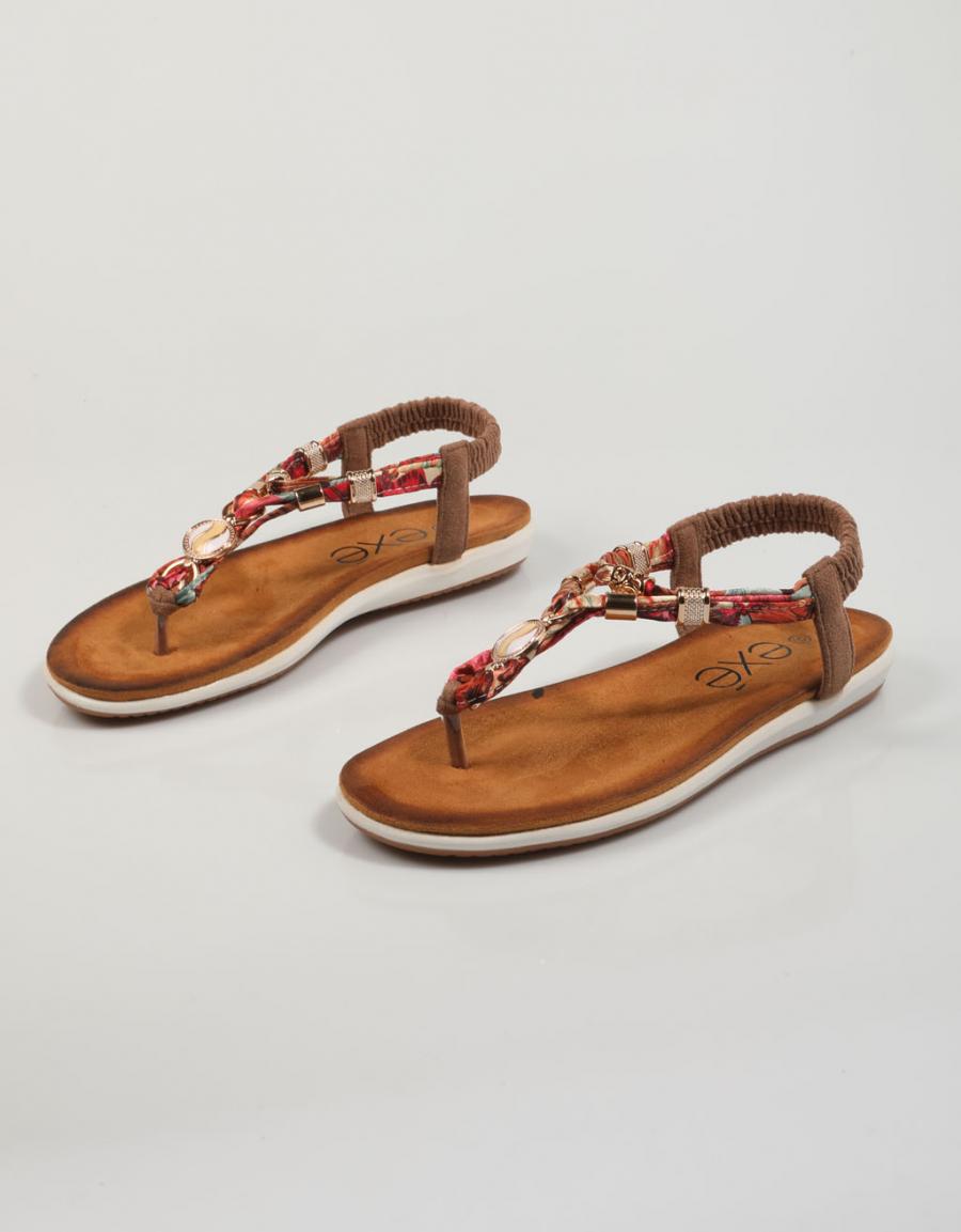 SANDALIAS EXE F8043 4 en color Marron