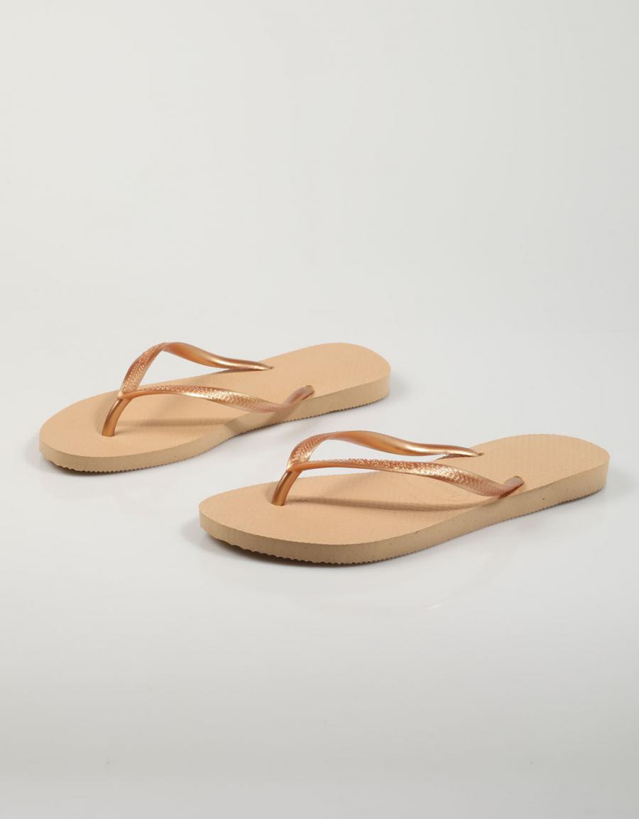 CHANCLAS HAVAIANAS SLIM en color Platino