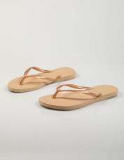 CHANCLAS HAVAIANAS SLIM en color Platino